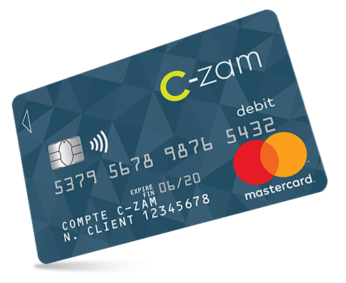 Carte de crédit C-zam
