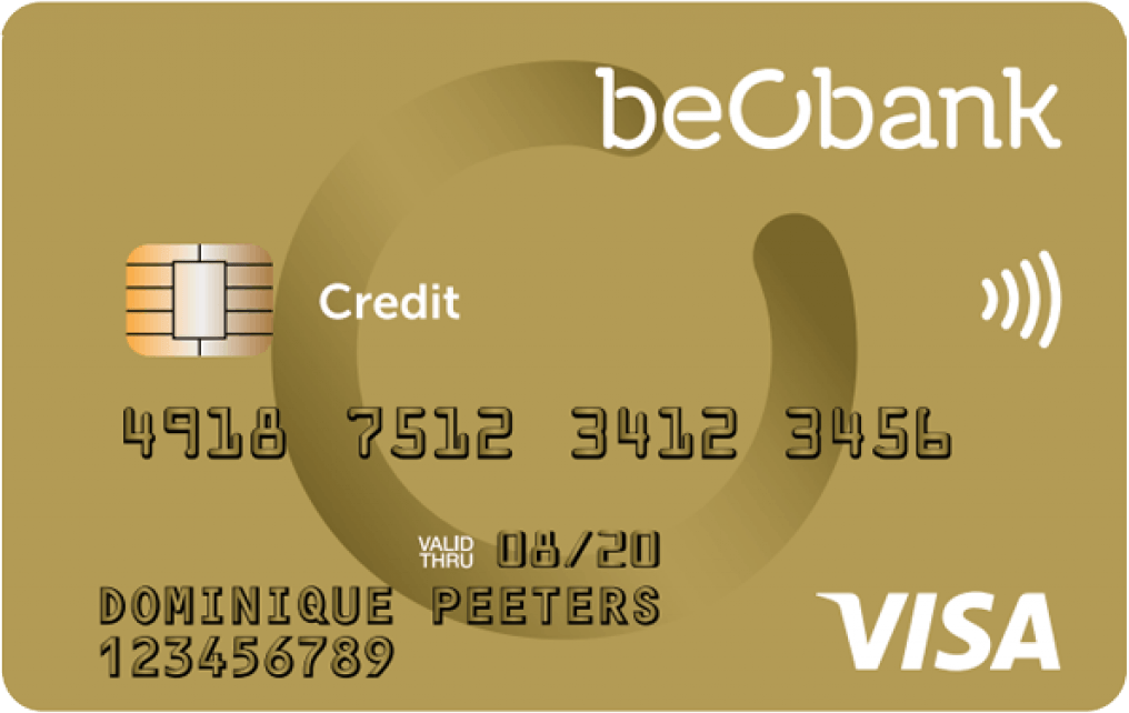 La Carte de Crédit Visa Gold Beobank - Caractéristiques et Comment Souscrire